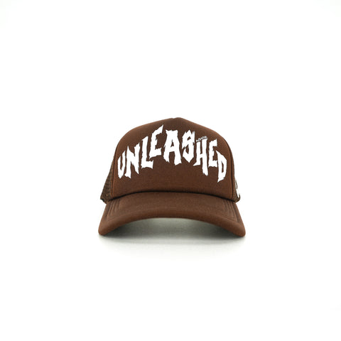 U/P Brown Trucker Hat